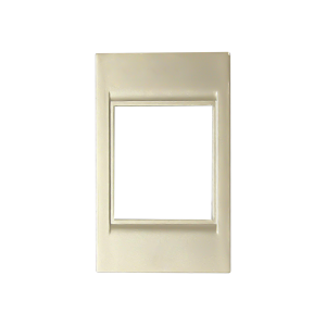 Mặt dùng cho MCB 2P màu vàng ánh kim