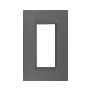 Mặt nạ MCB 1P màu ghi xám