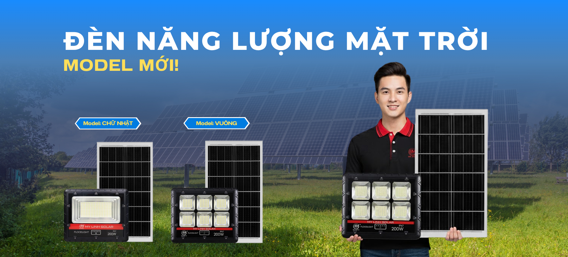 Đèn năng lượng mặt trời 2025 Mỹ Linh